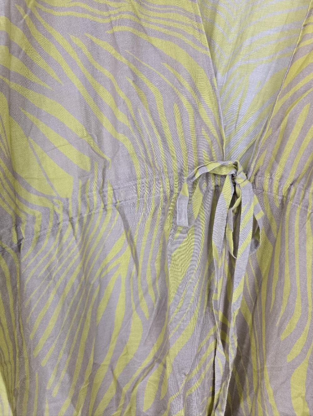 Banana Republic Kaftan Swim Coverup Green Br Palm Print NWT XS / S - Picture 3 of 7